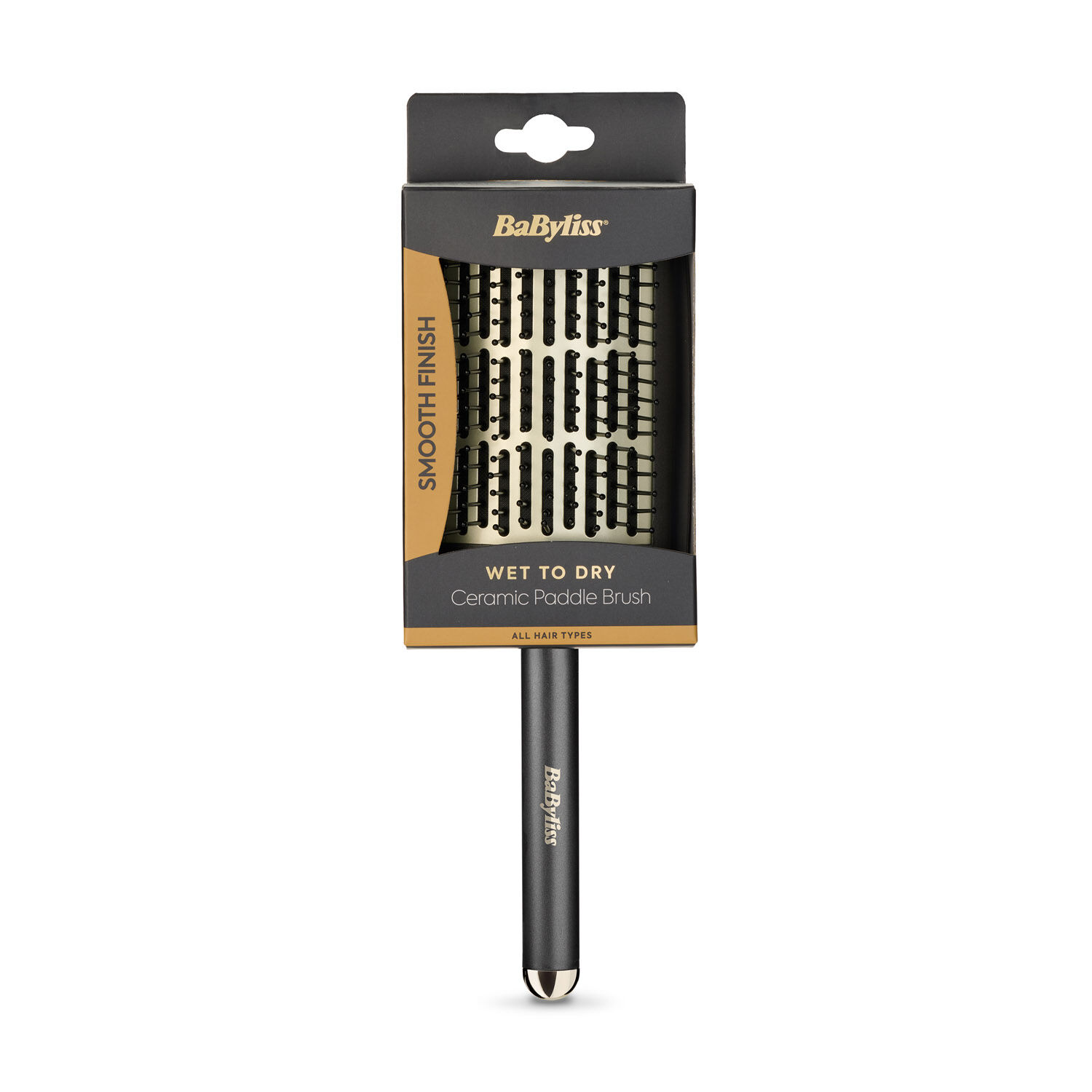 Wet to Dry Ceramic Paddle Hair Brush
